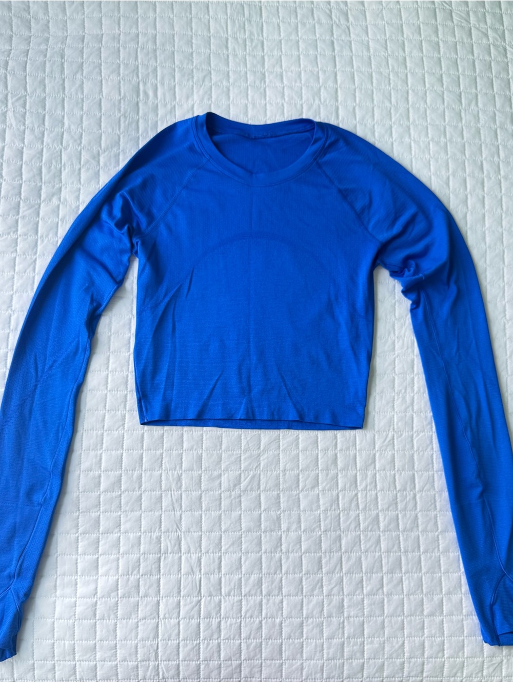 Lululemon Swifty Tech Cropped Long-Sleeve Shirt 2.0